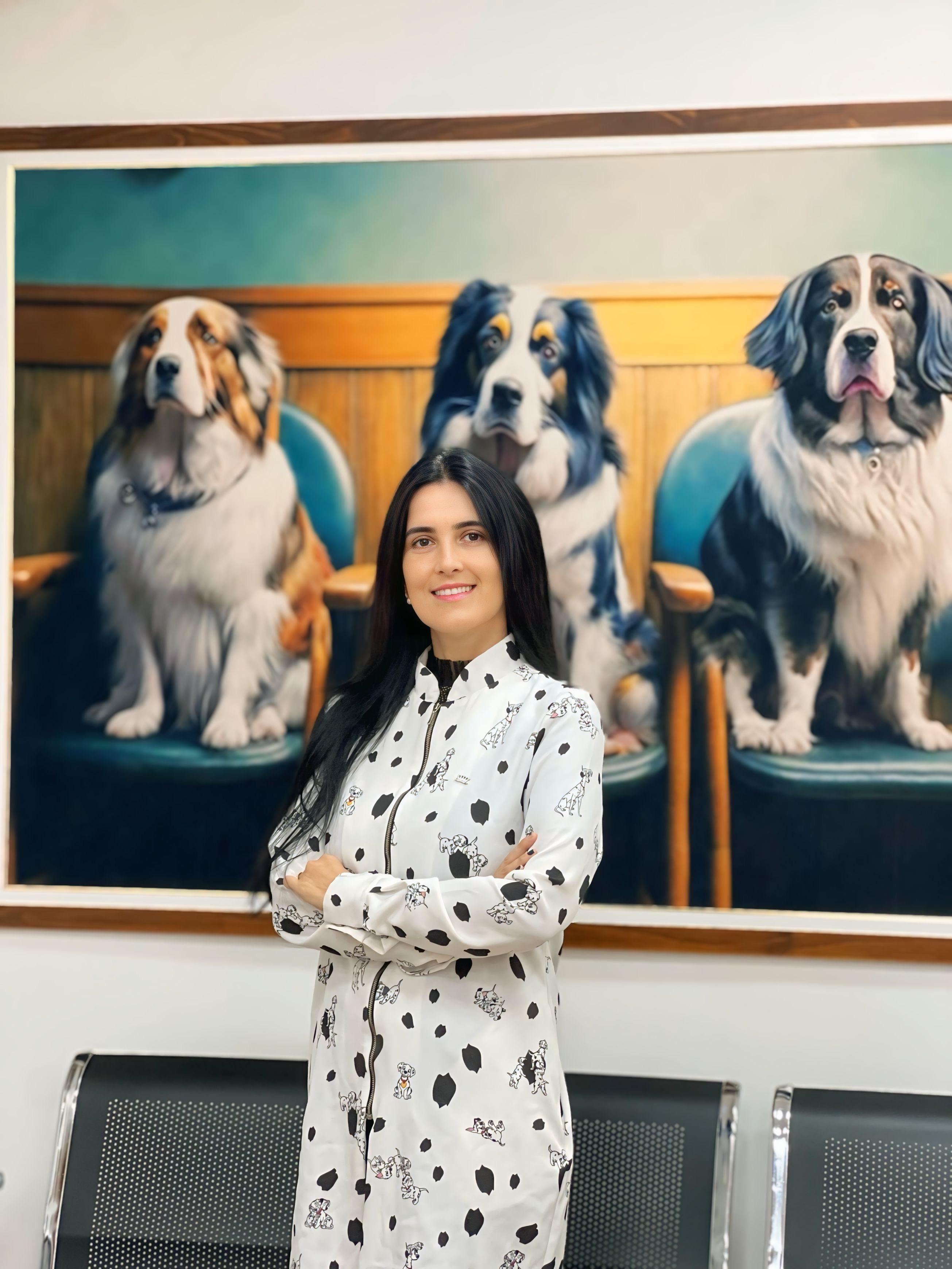 Dra. Graciele de Souza Barbosa, veterinária especializada em exóticos em Cuiabá
